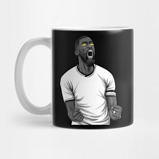 Antonio Rudiger Black and White Version Mug